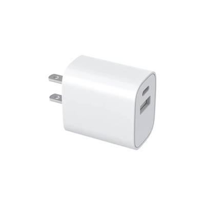 यूनिवर्सल 5V 3A 9V 2.22A USB C और USB A चार्जर 20W मिनी पीडी चार्जर